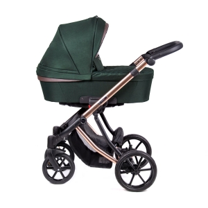 Fabric carrycot with footcover